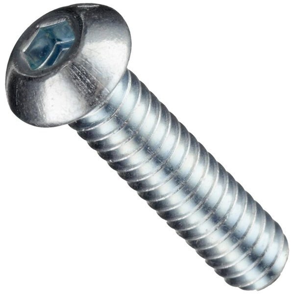 M5-0.80 Socket Head Cap Screw, Zinc Plated Alloy Steel, 10 mm Length, 100 PK, Newport Fasteners, Mfr#: 996252-100